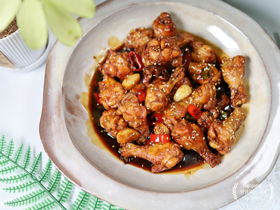 콜라 계봉간장조림 술방울 마미 굿~ 간장 닭볶음 레시피 매콤달콤 11