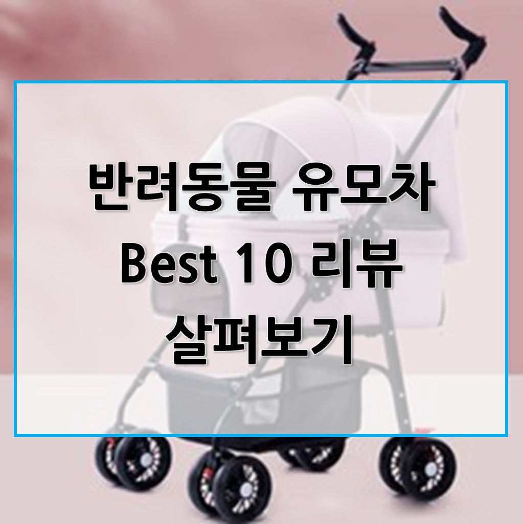  반려동물 유모차, 강아지 유모차, 애견 유모차 Best 10 리뷰 모음