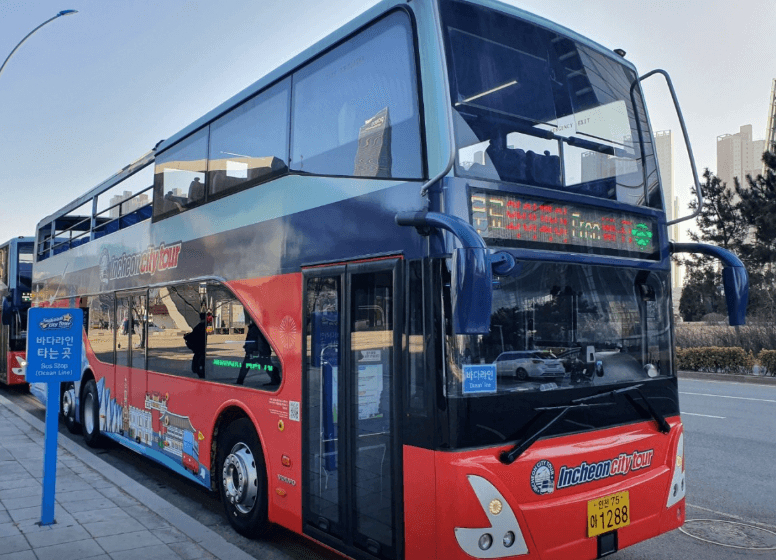 인천시티투어버스-빨간2층버스