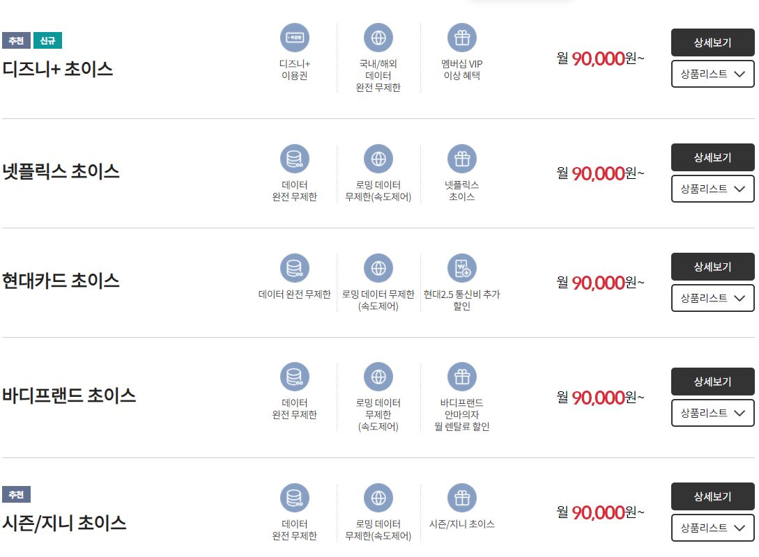 KT 다이렉트 요금제에서 디즈니 플러스 무료로 보는 방법