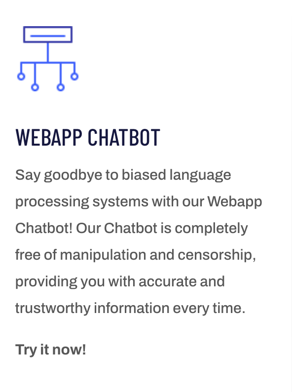 chatGPT-webapp chatbot