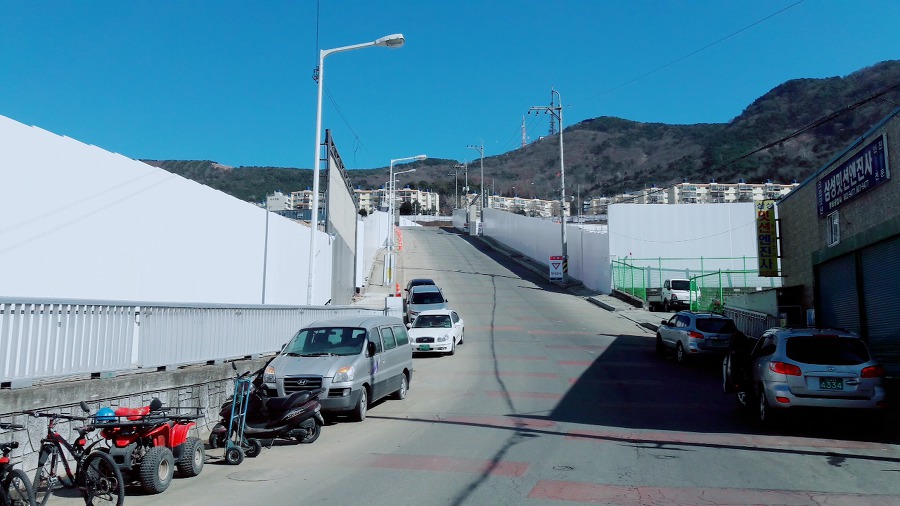  부산의 중심 황령산과 서면아이파크