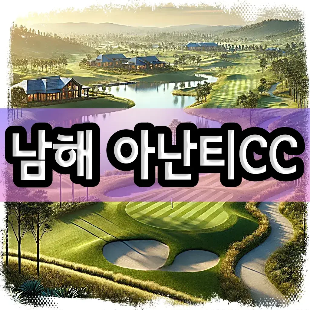 남해 아난티CC 골프 패키지 여행