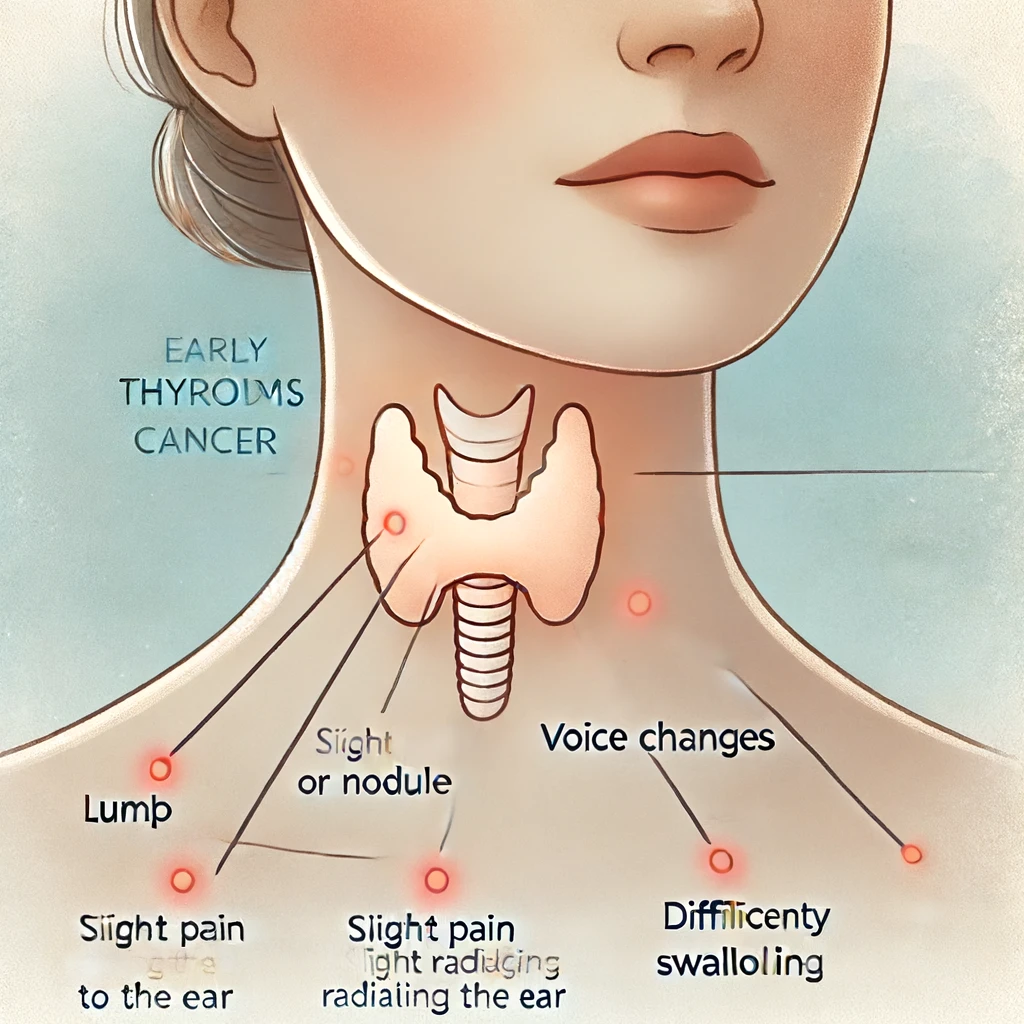 갑상선암 초기 증상과 생존율: 갑상선암의 초기 증상