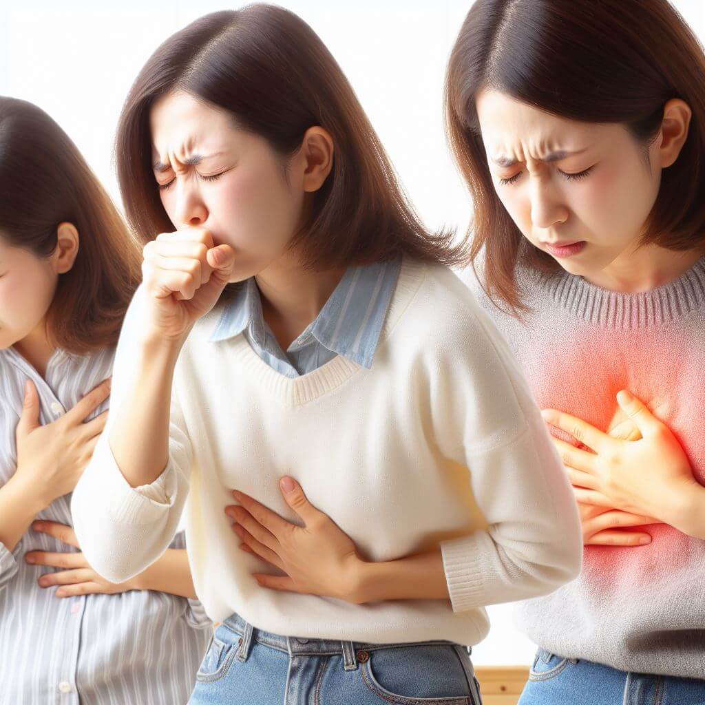 역류성 식도염 증상 가슴 통증
