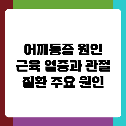 어깨통증 원인 근육 염증과 관절 질환 주요 원인.png
