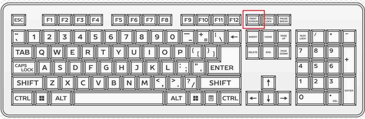 화면 캡쳐 단축키
