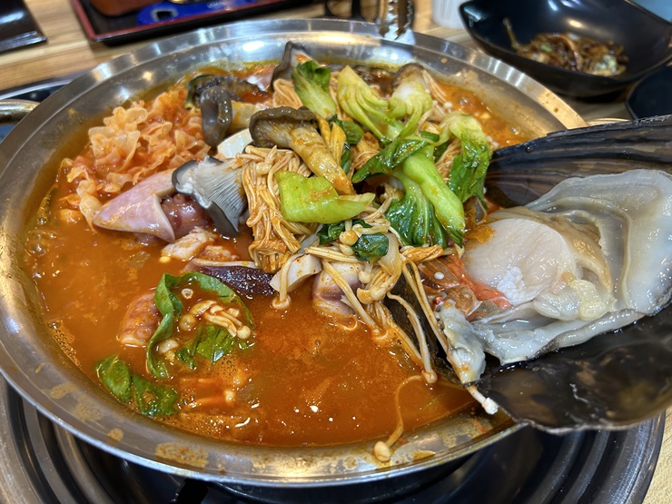 해물짬뽕전골