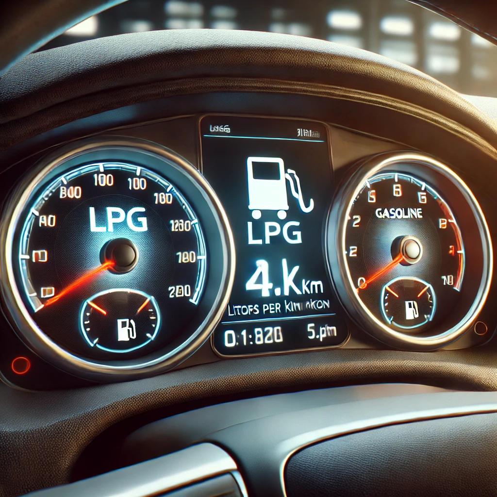 lpg 휘발유 연비