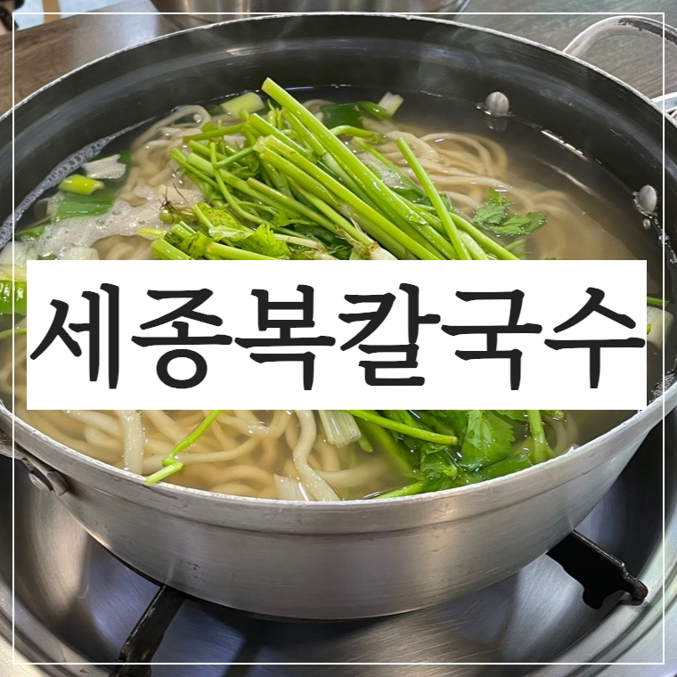 세종복칼국수 이미지