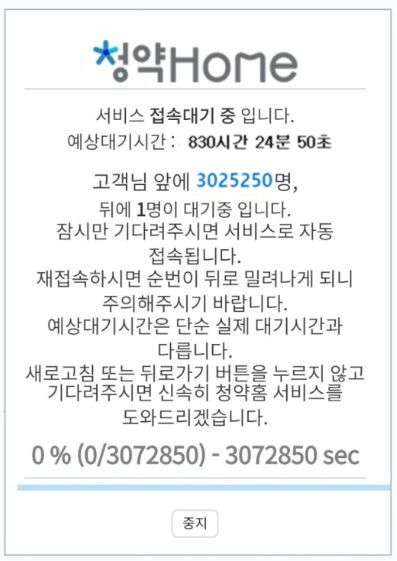 청약대기중