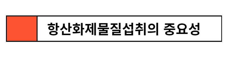 항산화제섭취