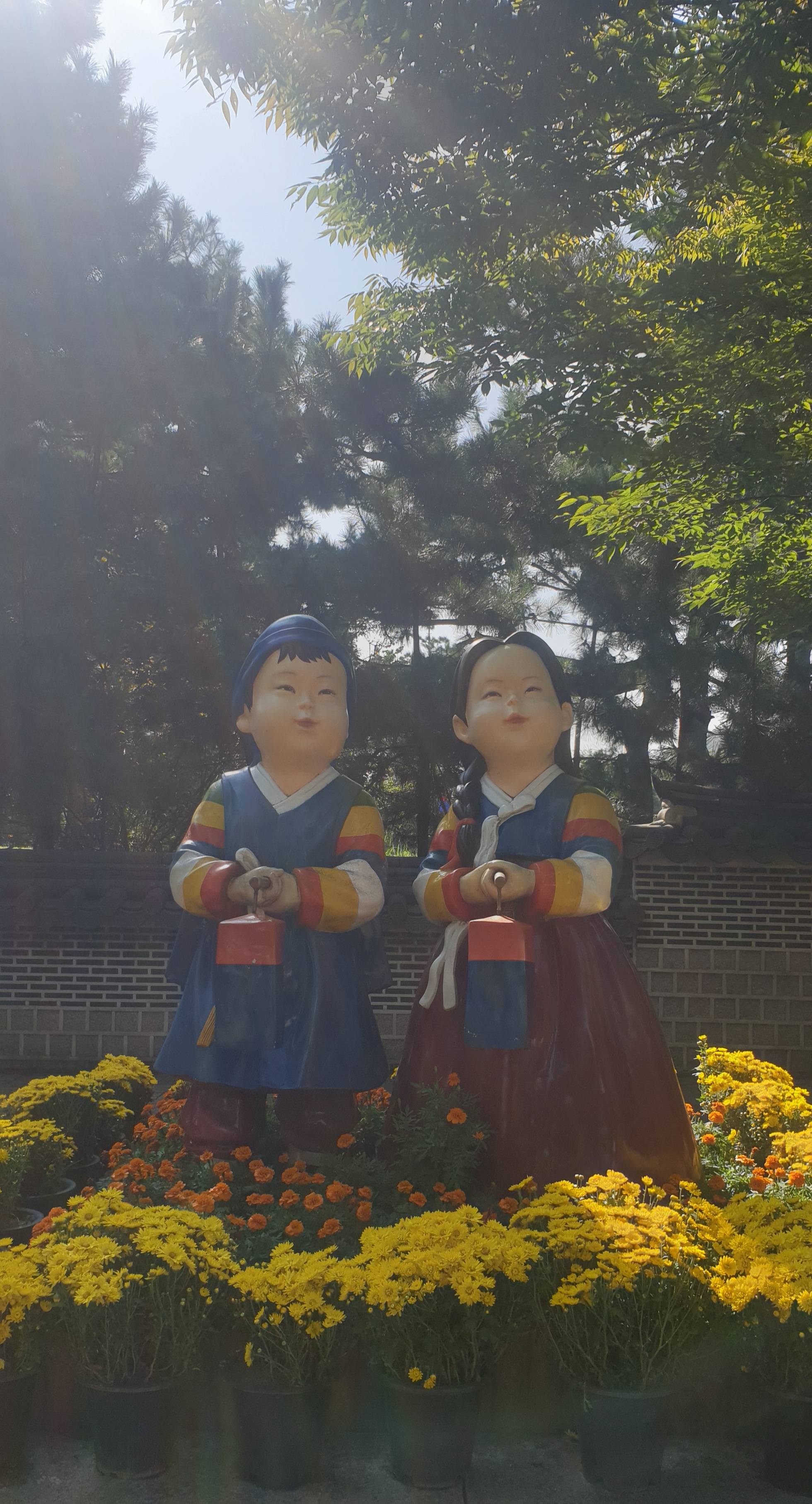  월미공원 월미산에도 가을빛으로 물들어가는 풍경