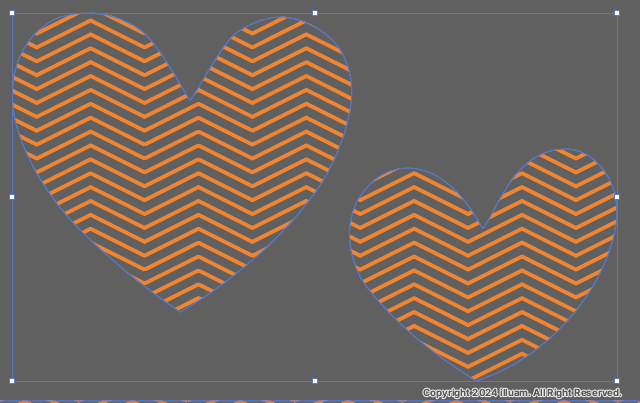 클리핑마스크된 도형