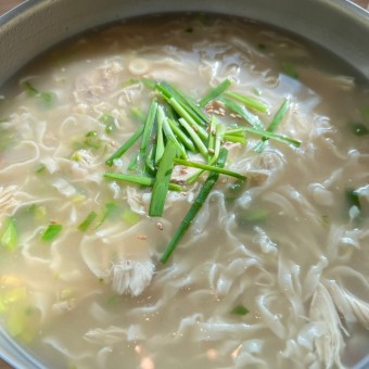 손칼국수 들깨칼국수