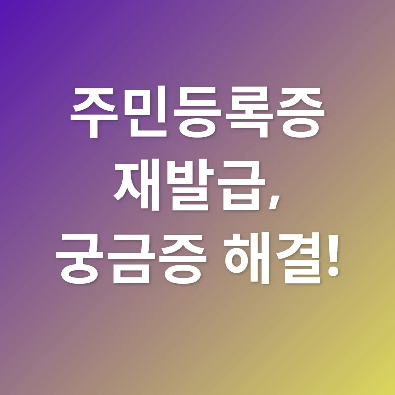 주민등록증 재발급_4