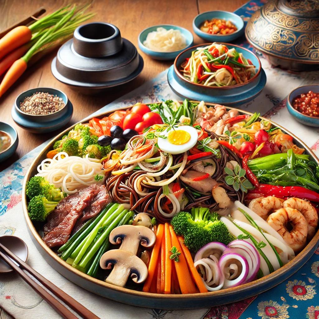 잡채 종류