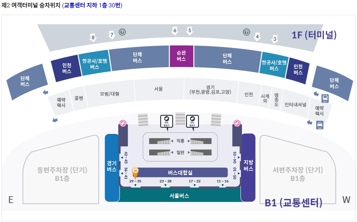 6012번 구파발 인천공항 리무진 버스 노선 시간표 요금 예매 방법