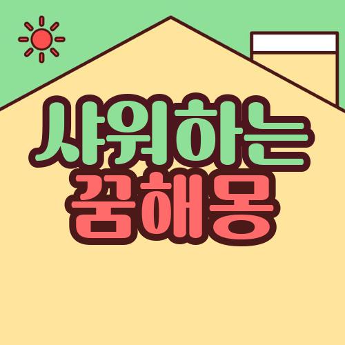 샤워하는 꿈해몽