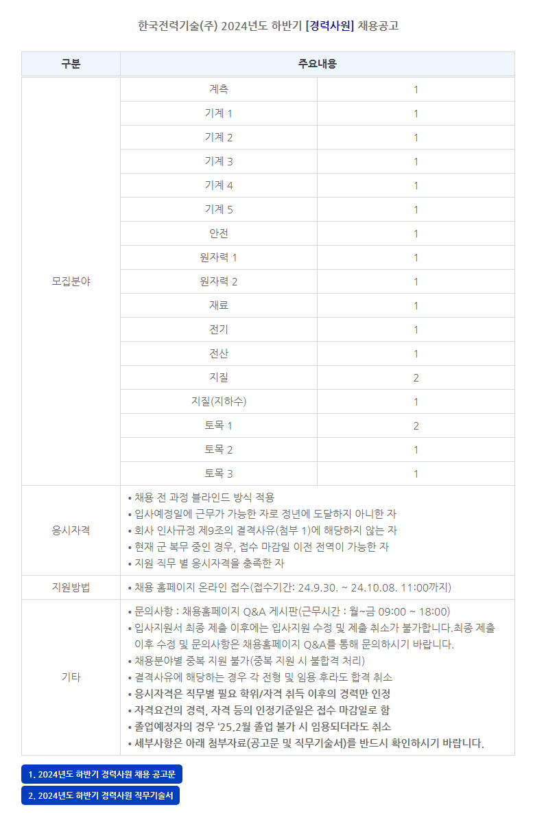 (주)한국전력기술 이미지