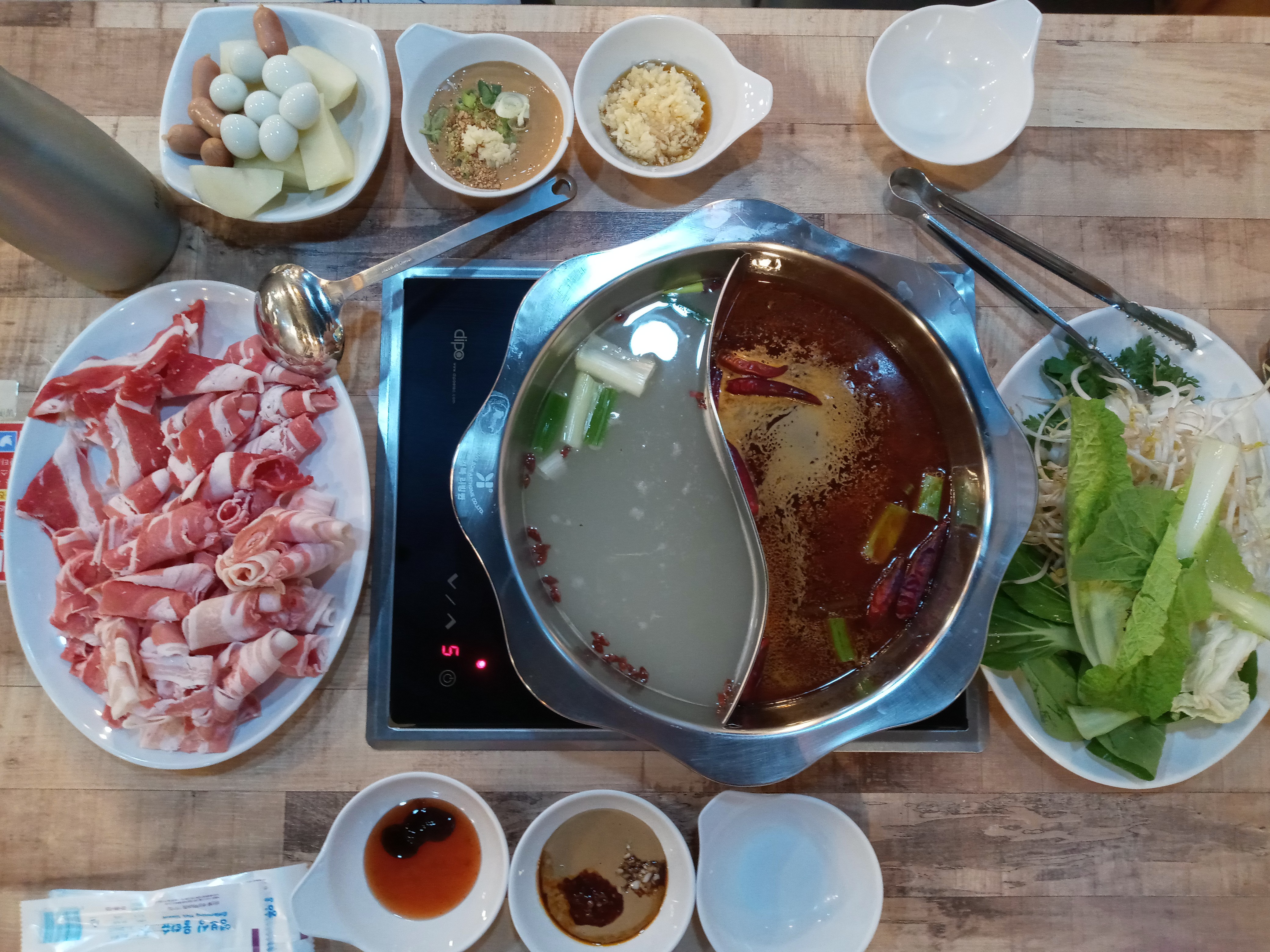  수유 훠거 맛집 "천유향" 무한리필 샤브샤브~ 배부르게 먹자!