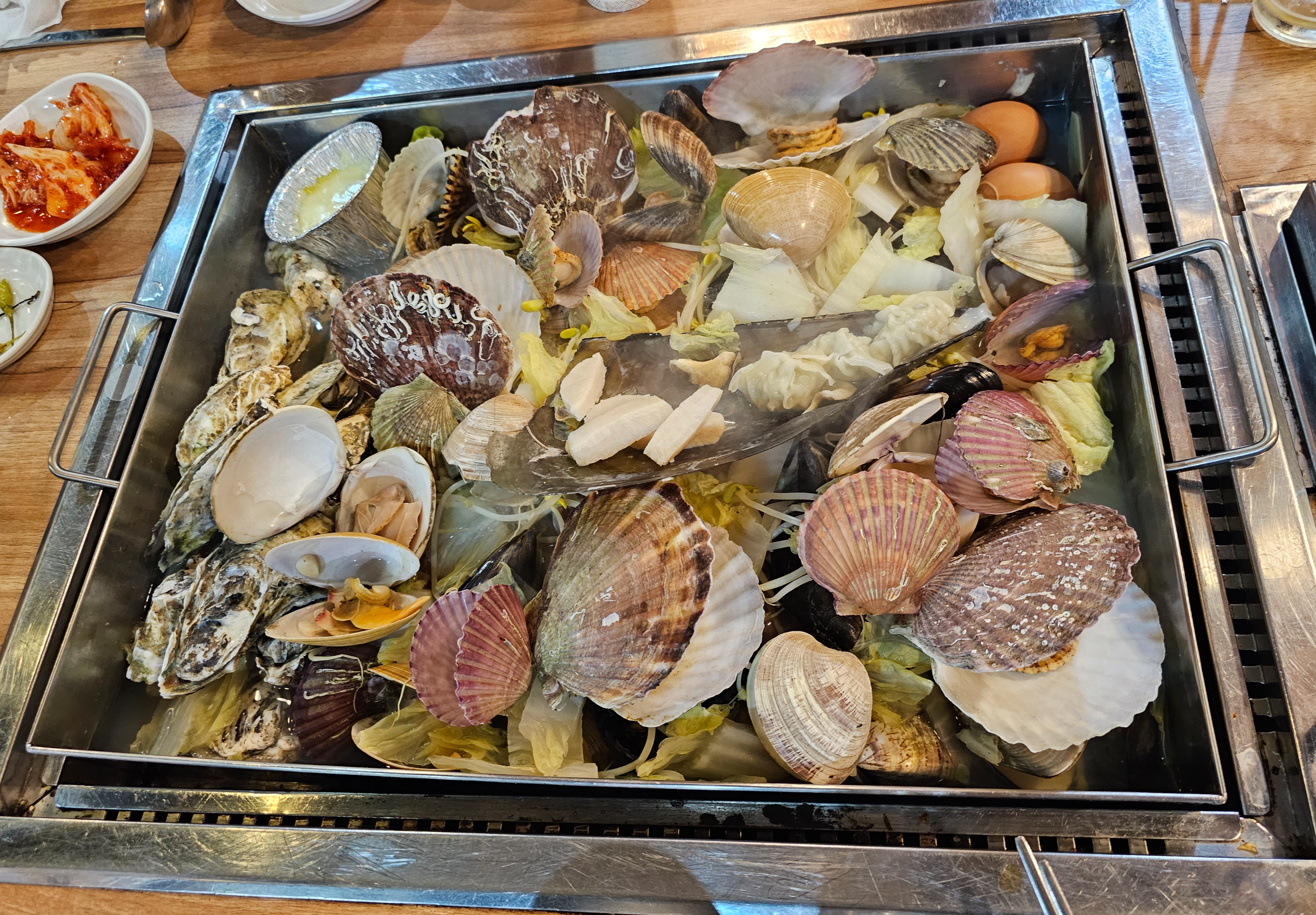  [문정] 찌마기 - 조개찜(중), 소고기샤브샤브, 칼국수