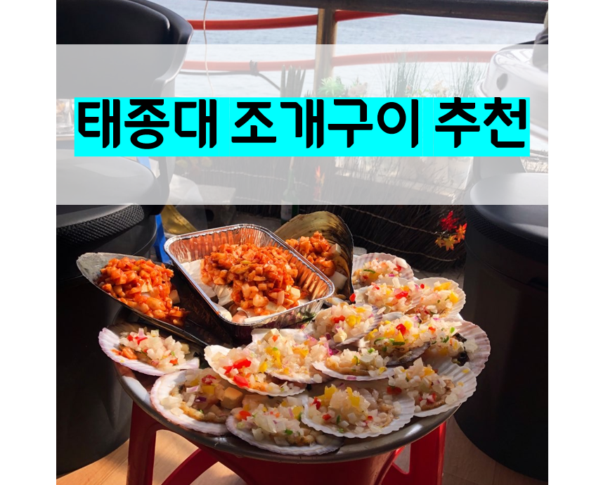 부산 태종대 조개구이 3군데 가봤어요!! 존맛 추천 후기 ( 욜로, 아이러브자갈마당, 부산집)
