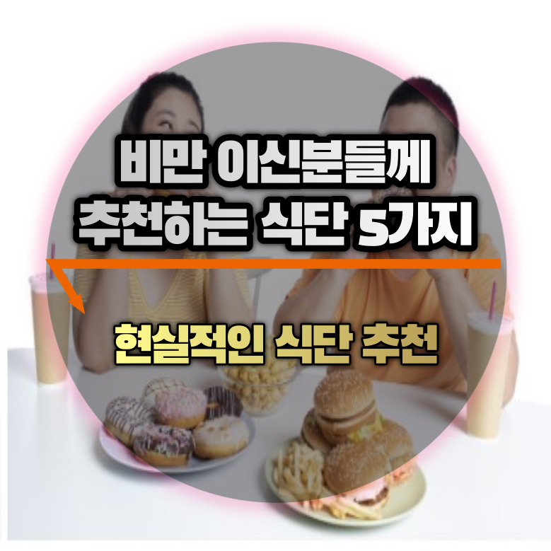 다이어트 식단 추천