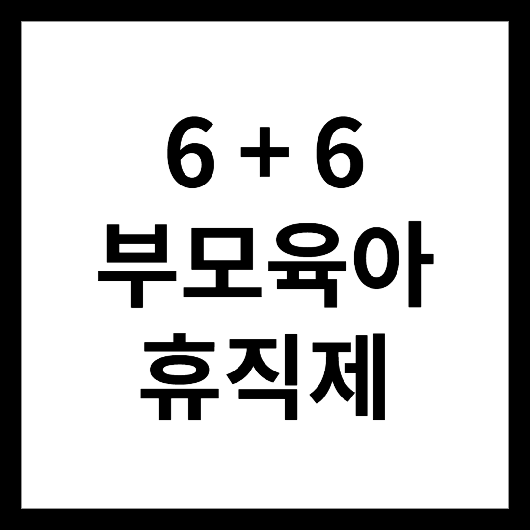 6+6 부모 육아휴직제