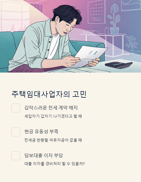 주택임대사업자의 고민