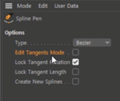 Lock Tangents Rotation 체크