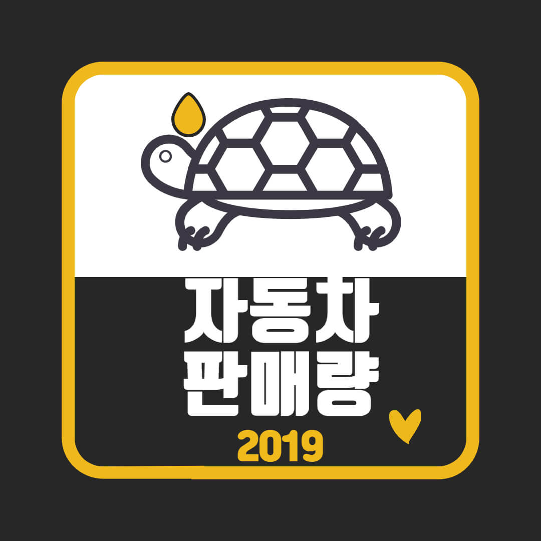  2019 자동차 판매량 순위