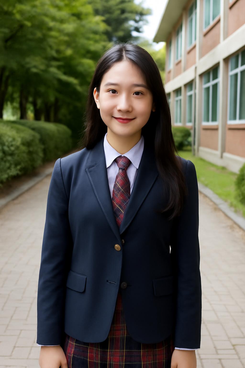 중학생 교복 사이즈