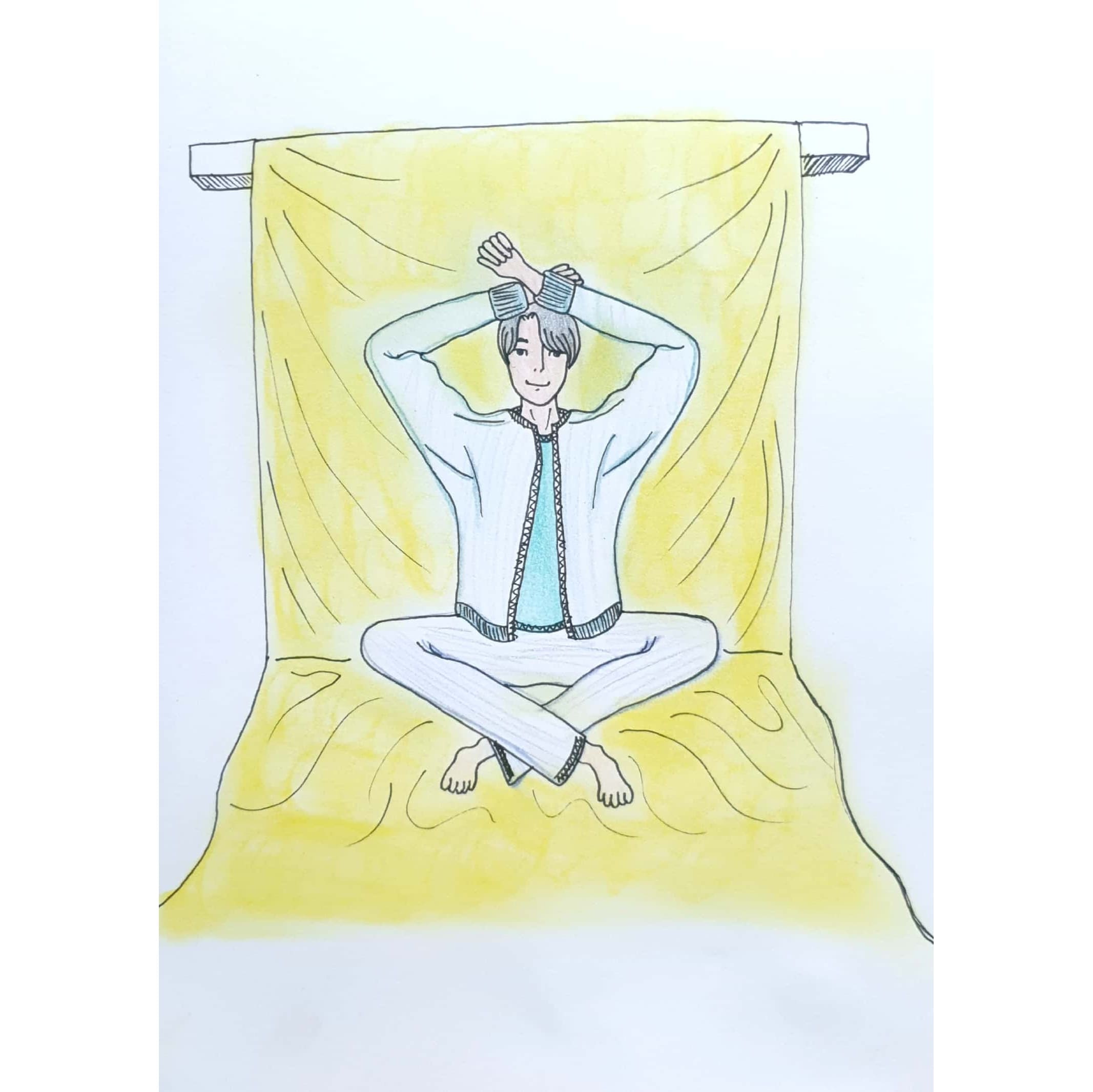  Cross 교차 / 일러스트 그림 드로잉 / 인물화 그리기