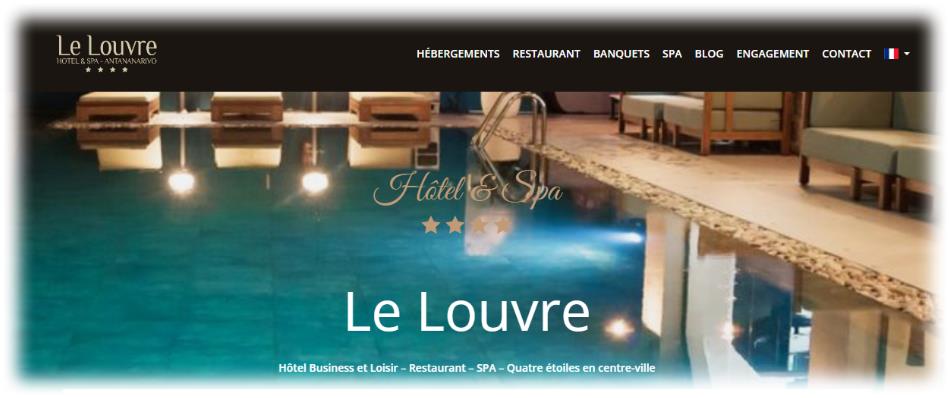 마다가스카르(Madagascar) 여행 수도 안타나나리보(Antananarivo)의 Le Louvre Hotel & Spa (르 루브르 호텔 & 스파) 둘러보기 (홈페이지)