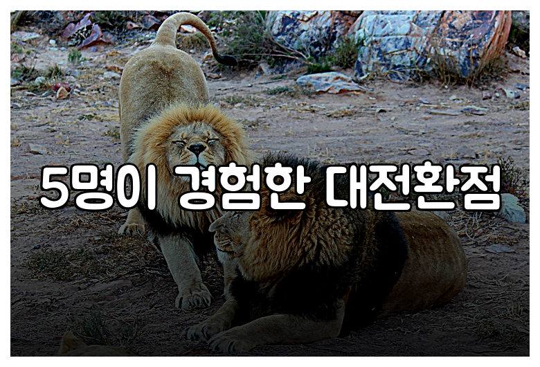 5명이 경험한 대전환점