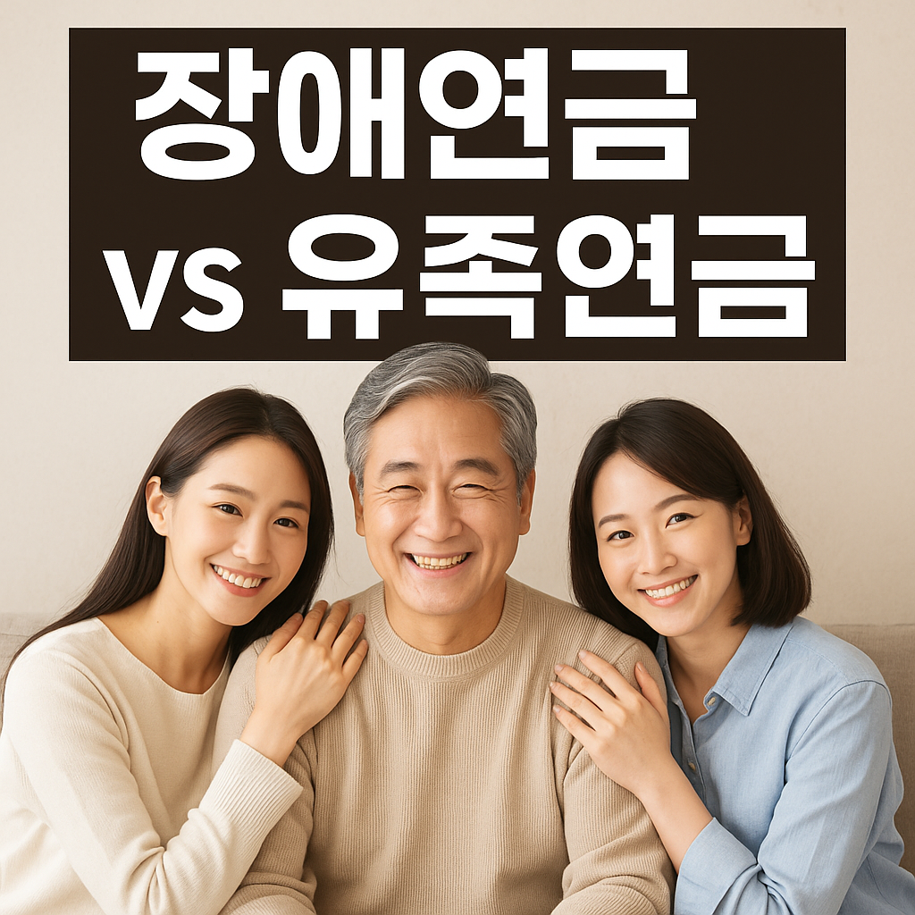 국민연금 장애연금 vs 유족연금, 차이점 완벽 정리!
