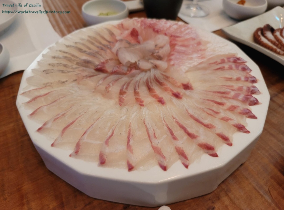 사우스 케이프 모듬 회 사진