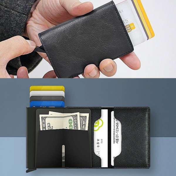 RFID 지갑과 카드 사용