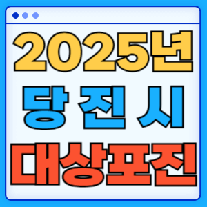 2025 충청남도 당진시 대상포진 백신 무료 예방접종 비용지원 신청방법 대상자 준비서류