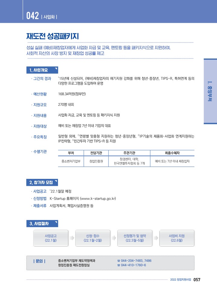  K-Startup[예비창업자] - 재도전 성공패키지