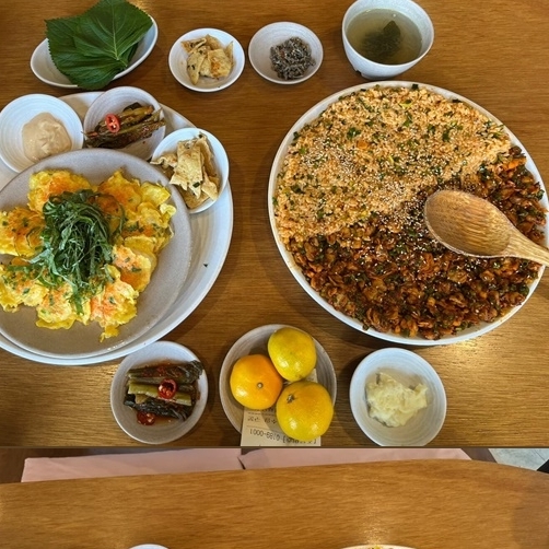 왕새우전-꼬막비빔밥