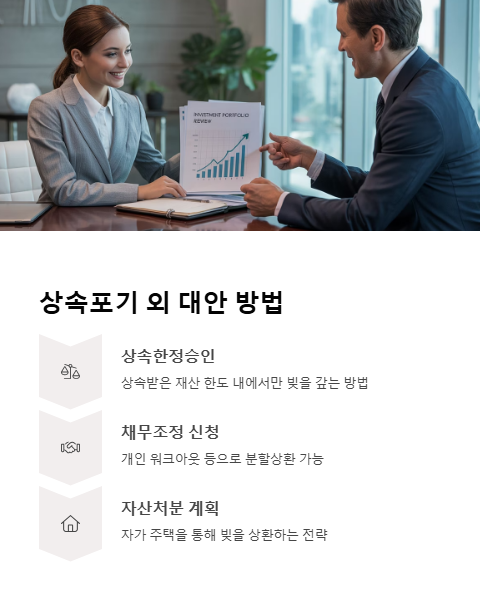 상속포기 외 대안 방법