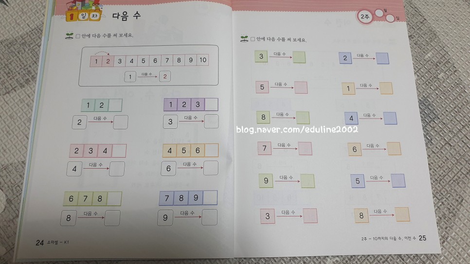 기탄, 킨더팩트, 기적의 계산법 네 가지를 비교해 봤어요~ 7세 수학 학습지 소마샘, 2
