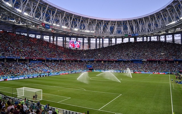 월드컵 경기장 사진입니다.