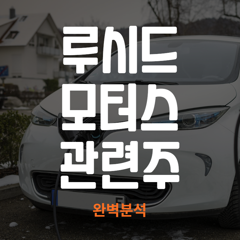  루시드 모터스 관련주 분석 및 전망