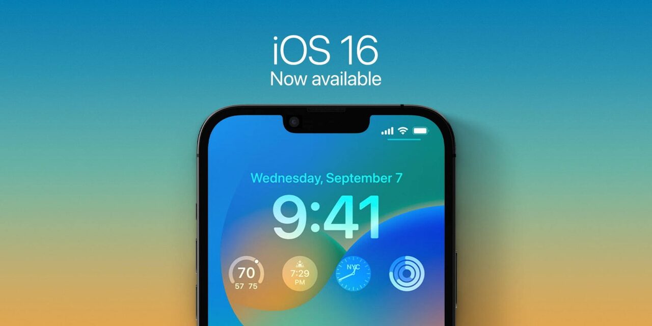  iOS, iPad OS 16.1.1 업그레이드 하세요!