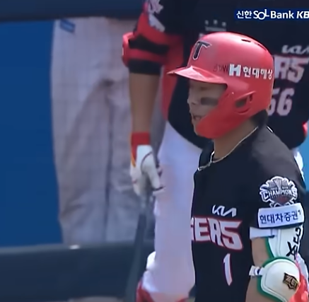 박찬호 배트 집어던지기 KIA타이거즈 야구