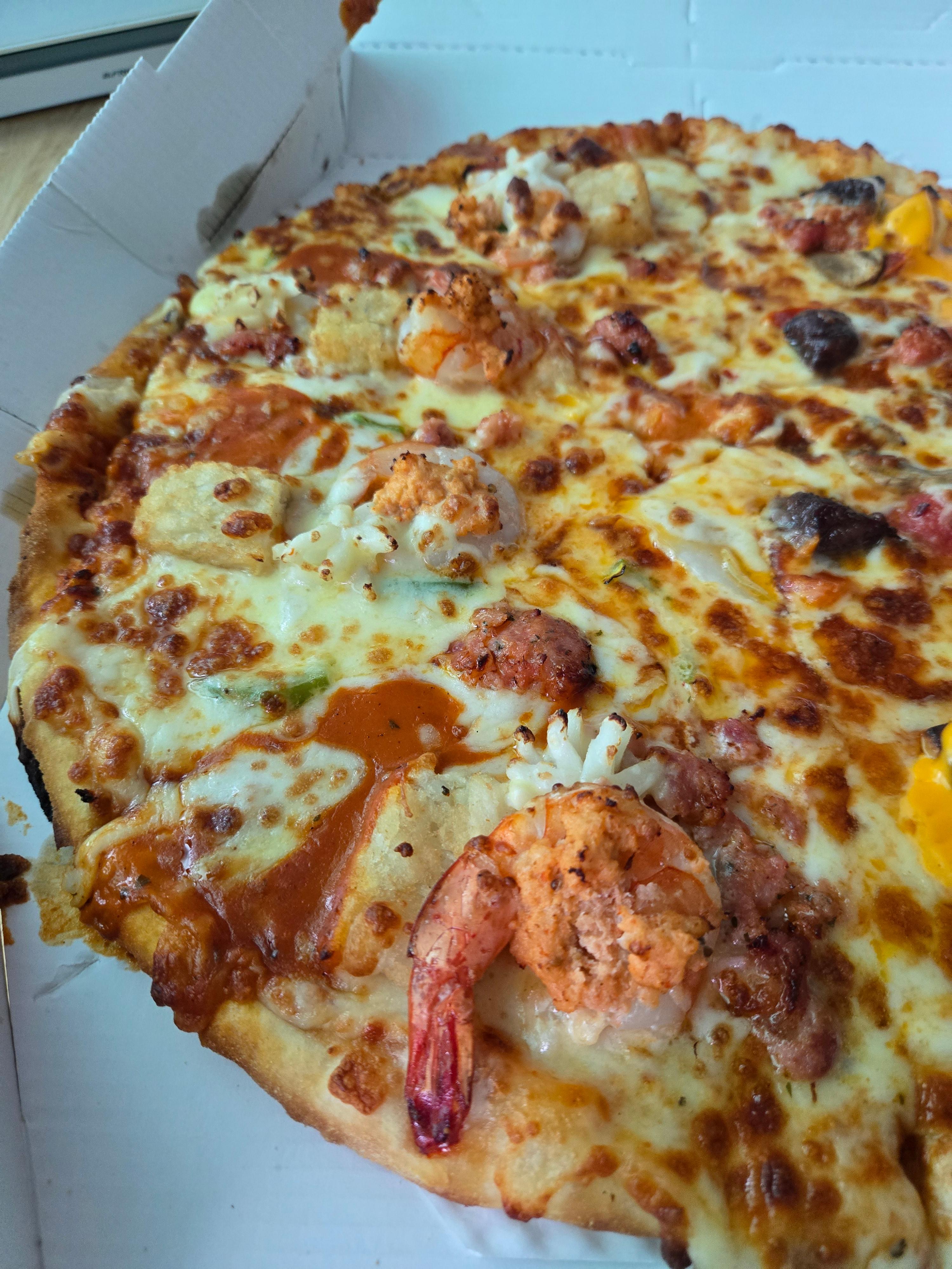 K-Rib&치즈 피자(L)