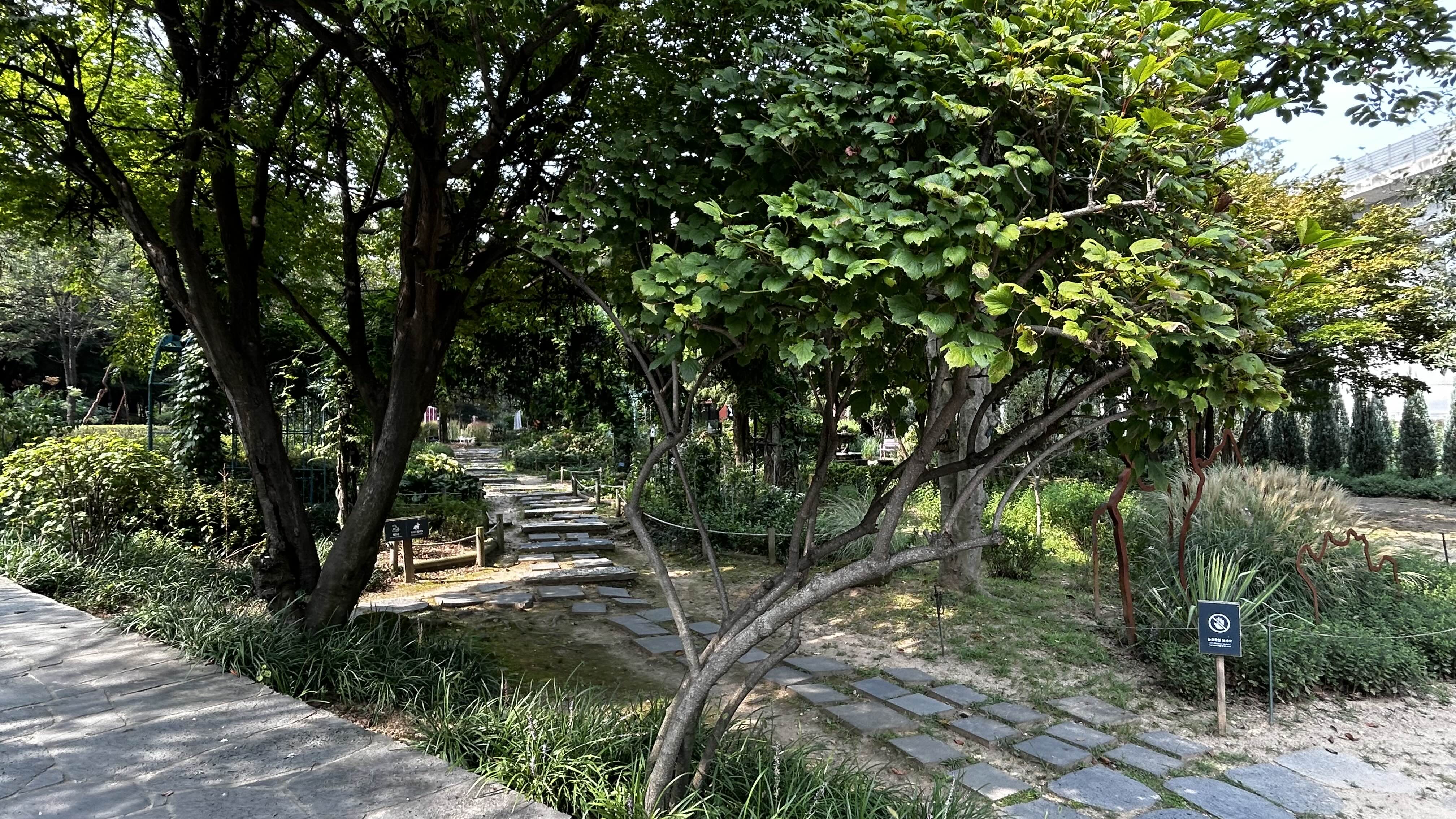 Charming garden decorations